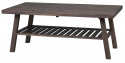 Stolik kawowy \'Brooklyn\' 130x75cm - Ciemnobrązowy