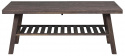 Stolik kawowy \'Brooklyn\' 130x75cm - Ciemnobrązowy