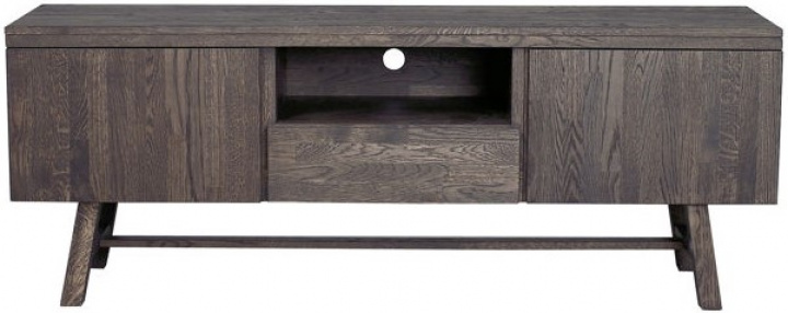 Stolik RTV \'Brooklyn\' - Ciemnobrązowy w grupie Meble / Półki i przechowywanie / Stoliki RTV w Reforma (108584)