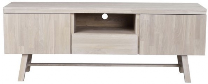 Stolik RTV \'Brooklyn\' - Biały w grupie Meble / Półki i przechowywanie / Stoliki RTV w Reforma (108585)