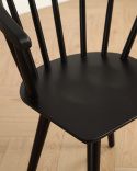 Krzesło \'Astrid\'– Czarne