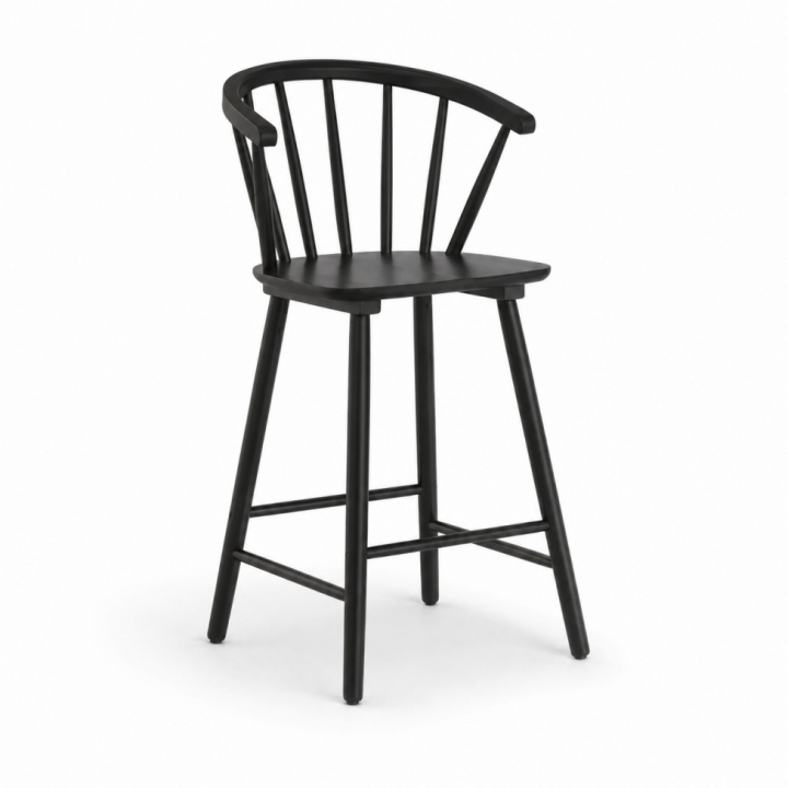 Hoker \'Astrid\' - Czarny w grupie Meble / Meble do siedzenia / Hokery w Reforma (1092B-black)