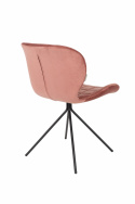 Krzesło \'Omg\' - Aksamit/Róż