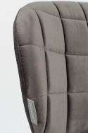 Krzesło \'Omg\' - Aksamit/Szary