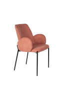 Krzesło \'Tjarda\' - Różowe