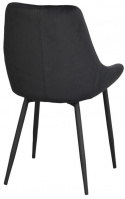 Krzesło \'Sierra\' - Czarny Aksamit
