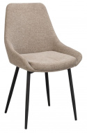 Krzesło \'Sierra\' - Beżowy/Czarny