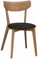 Krzesło \'Ami\' - Dąb/Czarny