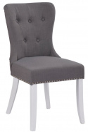 Krzesło \'Ina\' - Szary/Biały