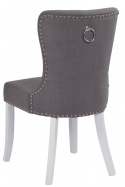Krzesło \'Ina\' - Szary/Biały