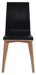 Krzesło \'Gracy\' - Czarny/Dąb