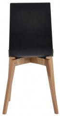Krzesło \'Gracy\' - Czarny/Dąb