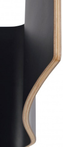 Krzesło \'Gracy\' - Czarny/Dąb