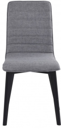 Krzesło \'Gracy\' - Jasnoszary/Czarny