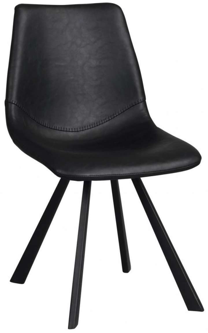 Krzesło \'Auburn\' - Czarne w grupie Meble / Meble do siedzenia / Krzesła w Reforma (117650)