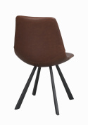 Krzesło \'Auburn\' - Brązowe/Czarne