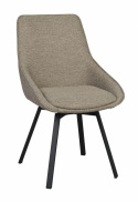 Krzesło \'Alison\' - Ciemnobeżowe/czarne