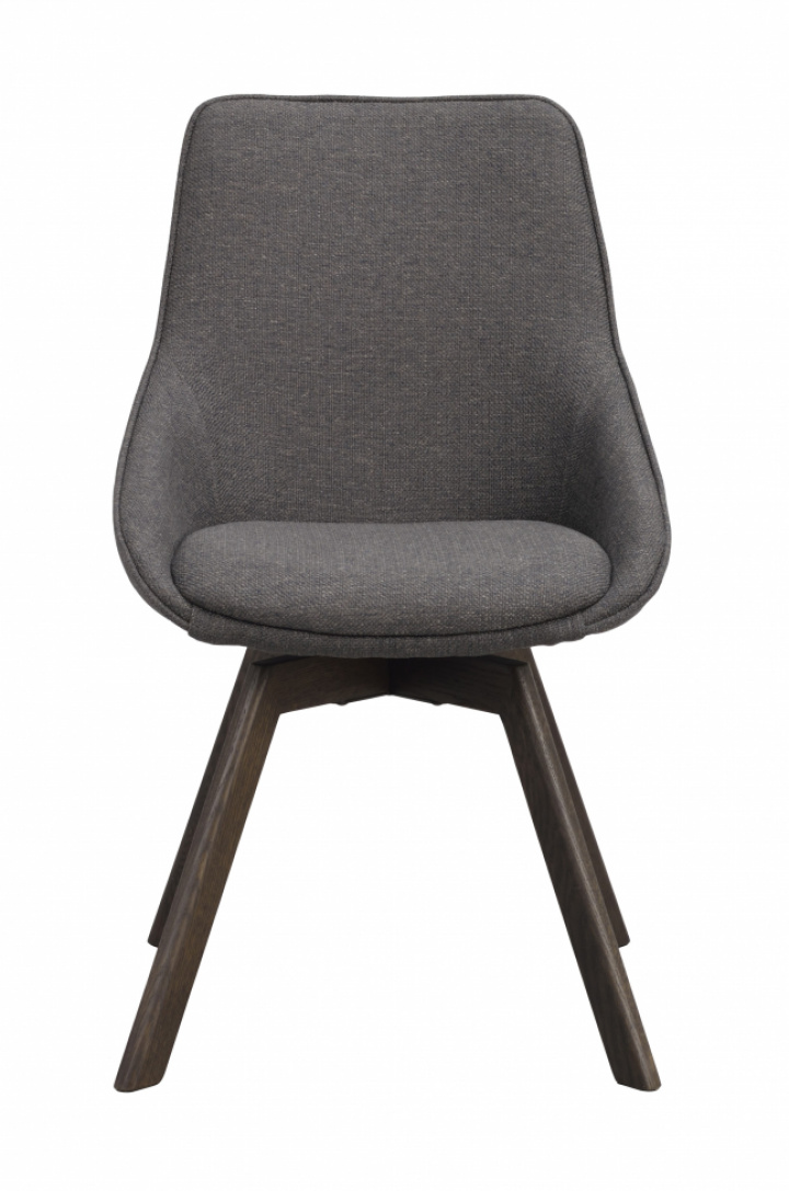 Krzesło \'Alison\' - Szary/brązowy w grupie Meble / Meble do siedzenia / Krzesła w Reforma (118062)