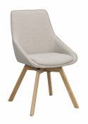 Krzesło \'Alison\' - Beżowy/dąb