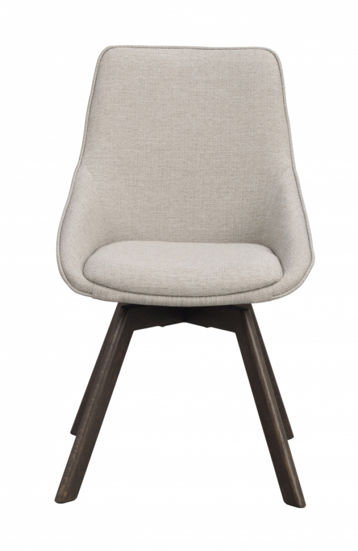 Krzesło \'Alison\' - Beżowy/brązowy w grupie Pokoje / Salon w Reforma (118066)