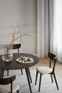 Stół jadalny \'Yumi\' Okrągły 115cm - Brązowy