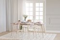 Stół \'Yumi\' 190x90cm - Białe olejowane dębowe