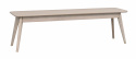 Ławka \'Yumi\' - Białe olejowane dębowe