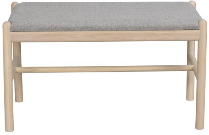 Ławka \'Milford\' - Białe pigmentowane/Szare w grupie Meble / Meble do siedzenia / Ławki w Reforma (119526)