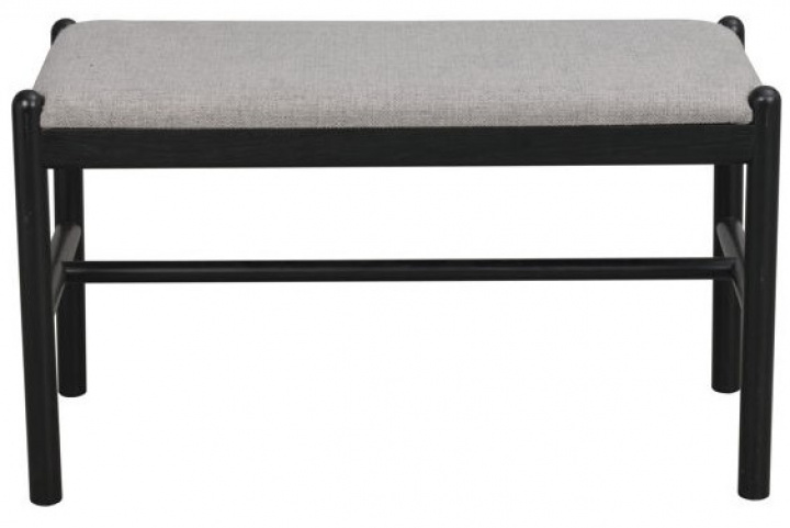Ławka \'Milford\' - Czarne/Szare w grupie Meble / Meble do siedzenia / Ławki w Reforma (119546)