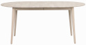 Stół \'Tyler\' Owalny 170x105cm - Biały dąb