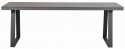 Stół \'Brooklyn\' 220x95cm - Ciemnobrązowy/Nogi U