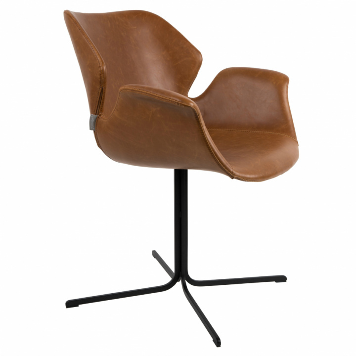 Fotel \'Nikki\' - Brązowy w grupie Meble / Meble do siedzenia / Krzesła w Reforma (1200140)