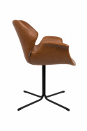 Fotel \'Nikki\' - Brązowy