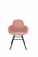Krzesło \'Albert\' Soft - Różowy