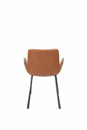 Krzesło \'Brit\' - Skóra/Brązowy