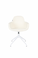 Krzesło \'Albert\' swiwel - Biały