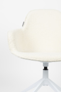 Krzesło \'Albert\' swiwel - Biały