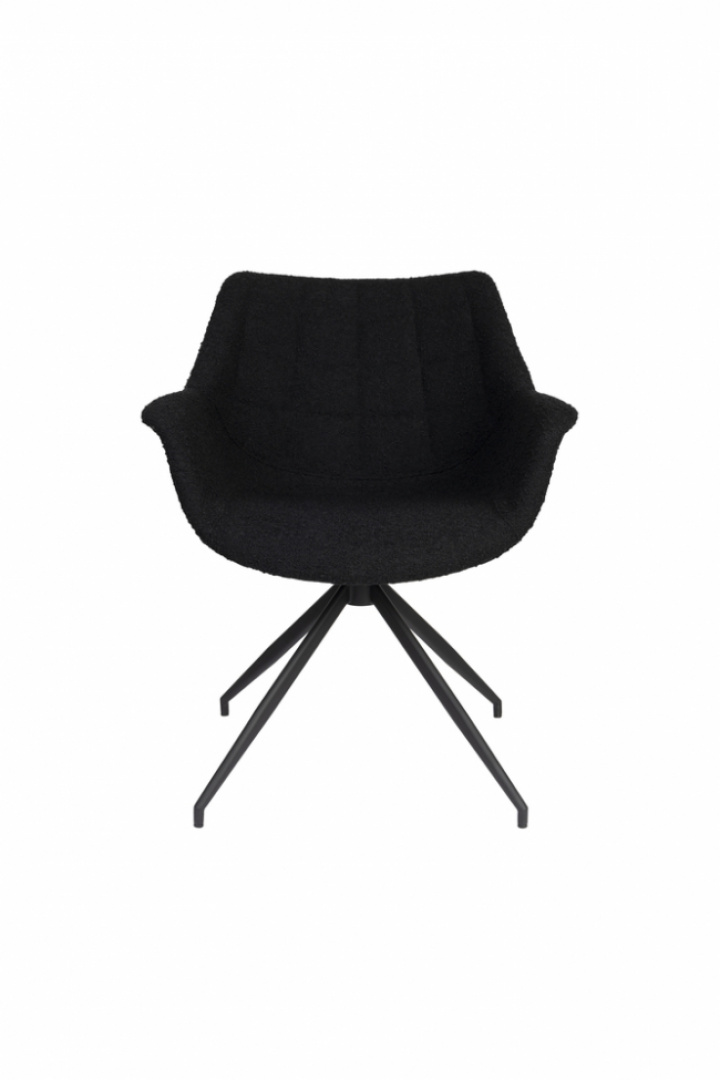 Krzesło \'Doulton\' - Czarny w grupie Meble / Meble do siedzenia / Krzesła w Reforma (1200242)