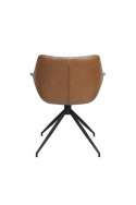 Krzesło \'Doulton\' Swivel - Brązowy