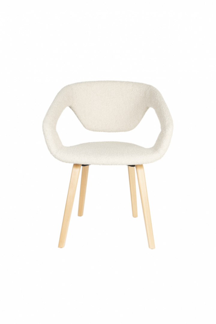 Krzesło \'Flexback\' - Beżowy w grupie Meble / Meble do siedzenia / Krzesła w Reforma (1200253)