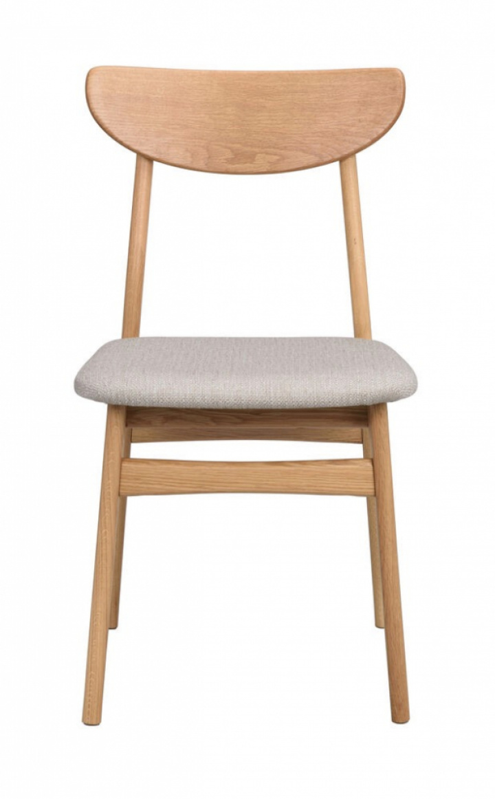 Krzesło \'Rodharn\' - Naturalne/Szare w grupie Meble / Meble do siedzenia / Krzesła w Reforma (120086)