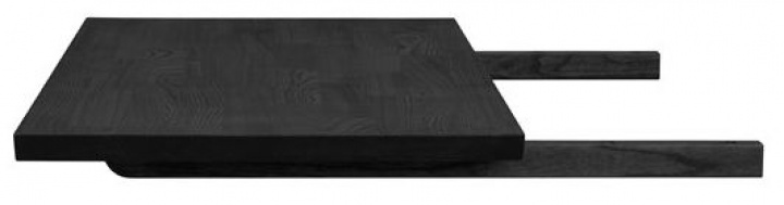Płyta dodatkowa \'Carradale\' 50x100cm - Czarny w grupie Meble / Stoły / Płyty wstawne w Reforma (120317)