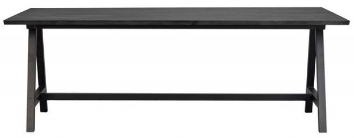 Stół jadalny \'Carradale\' 220x100cm - Czarny/A-noga w grupie Meble / Stoły / Stół jadalny w Reforma (120327)