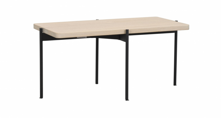 Stolik kawowy \'Shelton\' 95x50cm - Białopigmentowany dąb w grupie Meble / Stoły / Stolik kawowy w Reforma (120393)