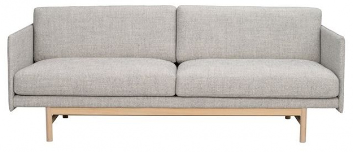 Sofa \'Hammond\' 2-osobowa - Szara/Naturalna w grupie Meble / Sofy / Sofy dwuosobowe w Reforma (120560)