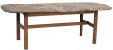 Stolik kawowy \'Hammond\' 135x62cm - Brązowy/Marmur