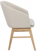 Fotel \'Windham\' - Beżowy/Dąb