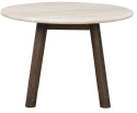 Stolik kawowy \'Taransay\' Okrągły 60cm - Beżowy/Brazowy