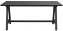 Stół jadalny \'Carradale\' 170x100cm - Czarny/Nogi w kształcie A