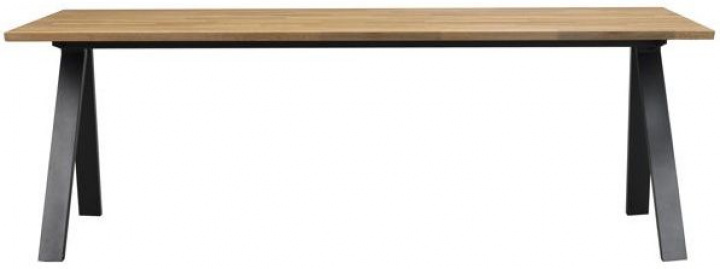 Stół jadalny \'Carradale\' 220 cm - Dąb/Nogi w kształcie V w grupie Meble / Stoły / Stół jadalny w Reforma (120895)